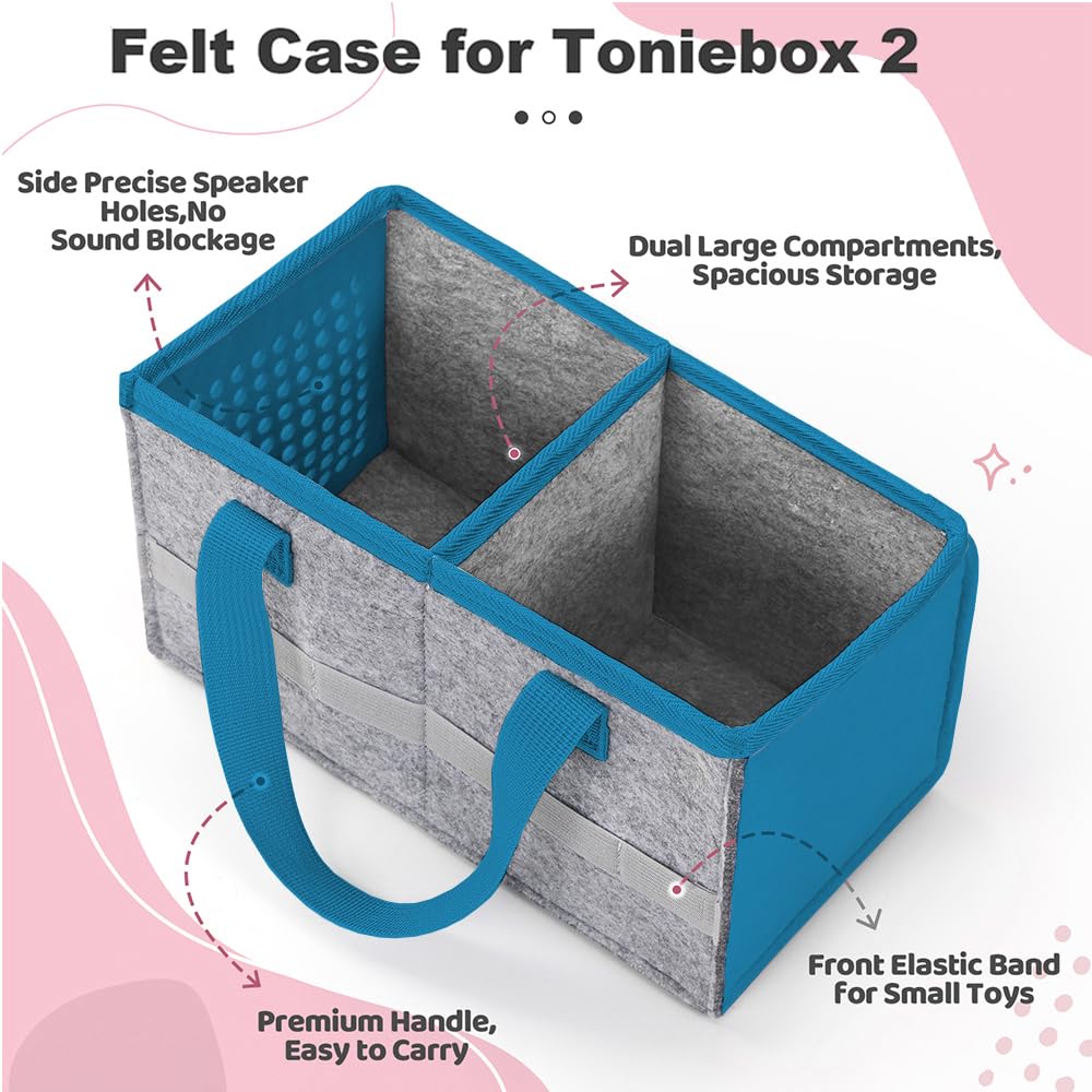 Toniebox Carrying Case for Tonies & Accessories