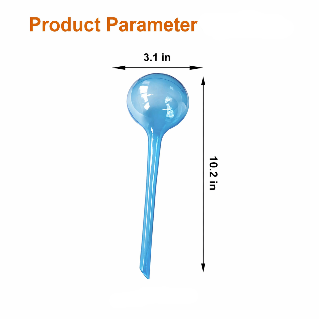 10-Piece Plant Self-Watering Globes Set