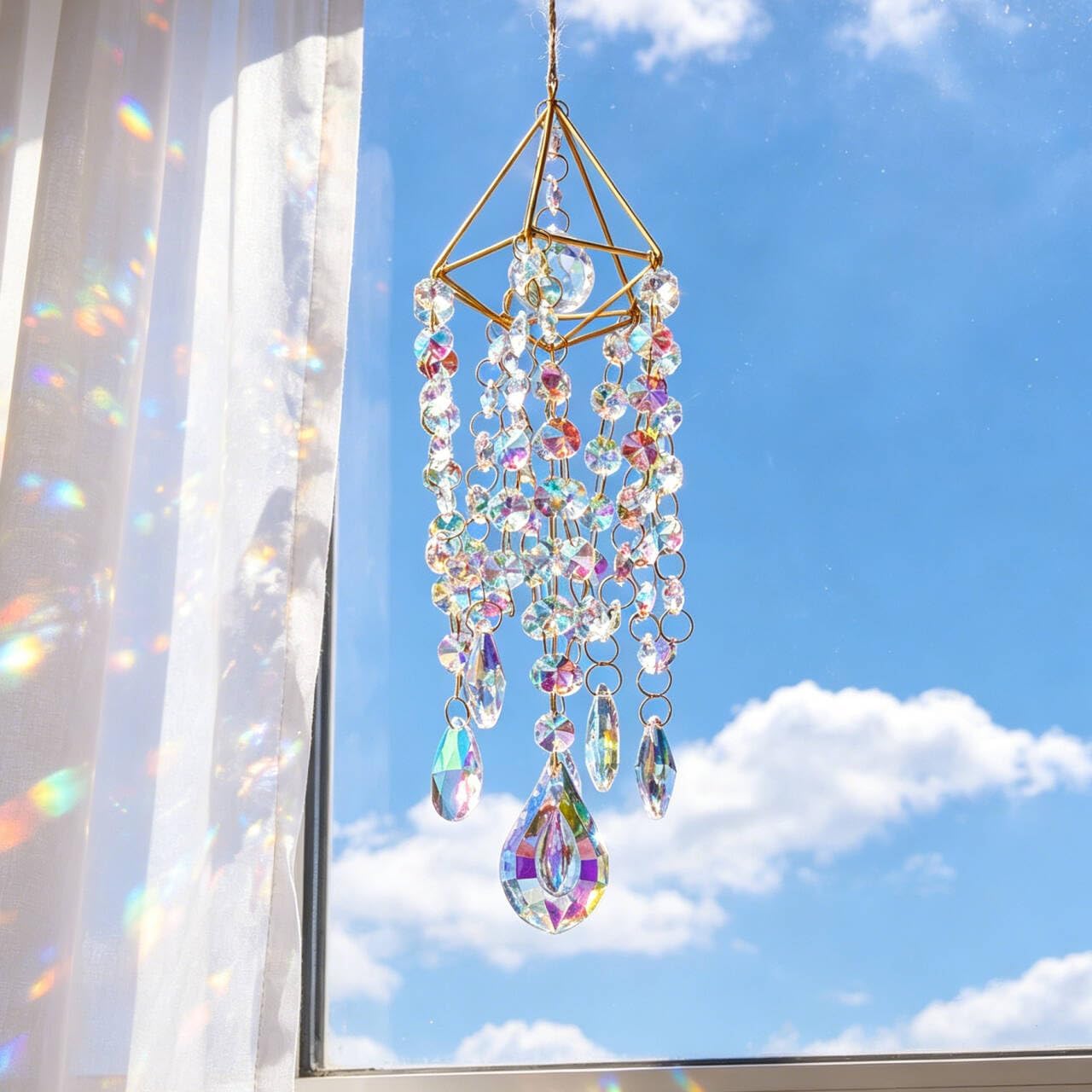Crystal Window Suncatcher Hanging Ornament