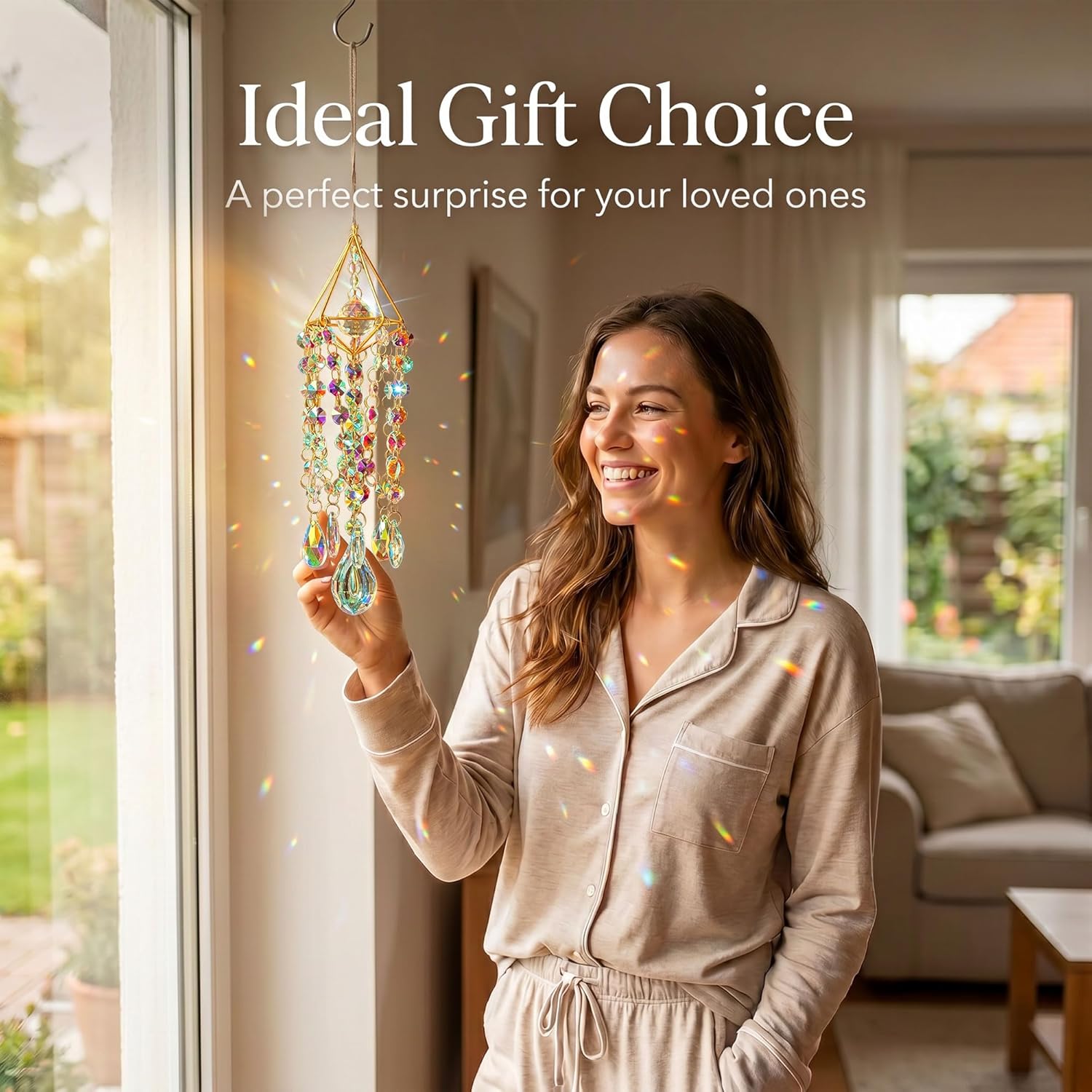 Crystal Window Suncatcher Hanging Ornament